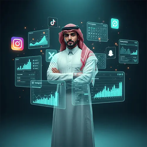 خدمة إدارة السوشيال ميديا